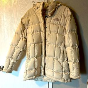 North face white/cream Jacket
